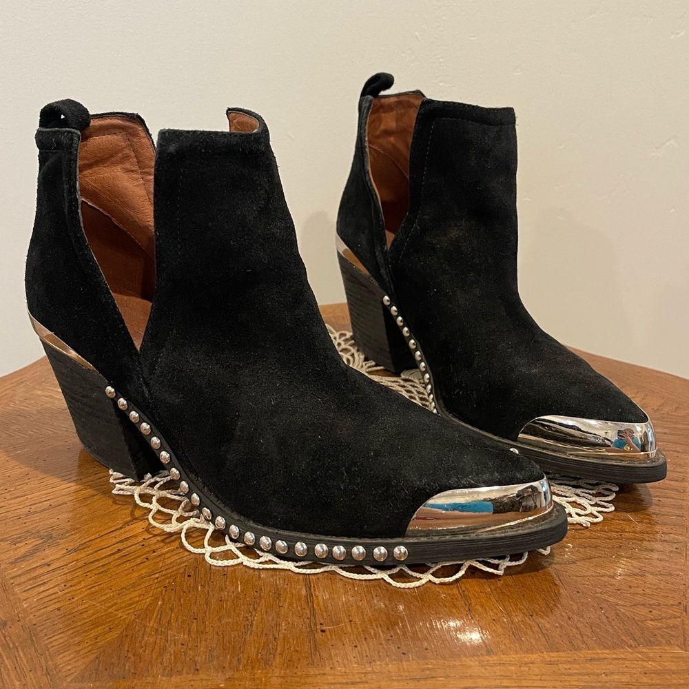 Jeffrey Campbell Optimum cowgirl western booties